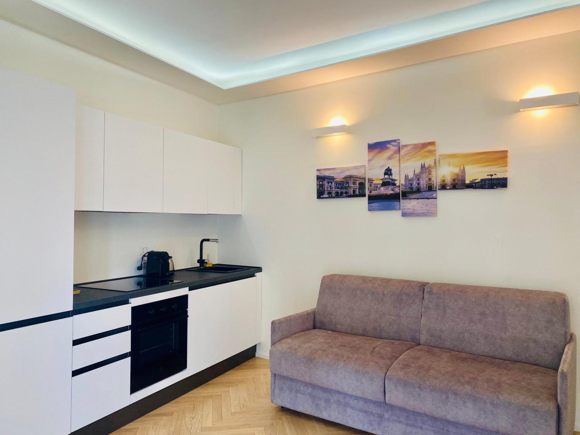 Sky View -Porta Nuova- Appartamento 2 Con Balcone มิลาน ภายนอก รูปภาพ